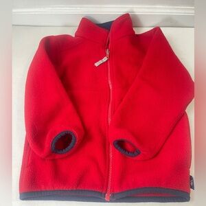 Vintage LL Bean Kids XS Outdoors Fleece Jacket Full Zip
